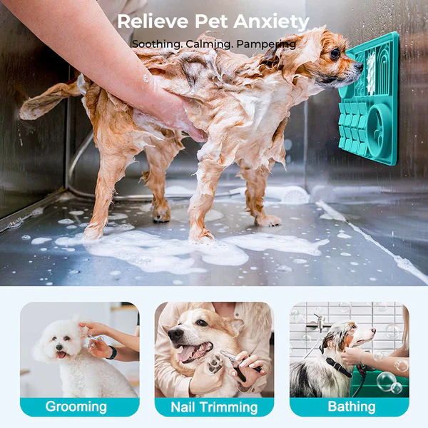 TrickyMat - 4-in-1 Silicone Snuffle & Licking Mat