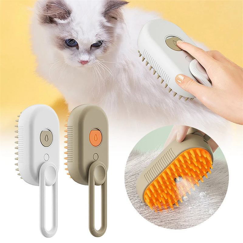 Groomer™ - 3 in 1 pet grooming steam brush for dogs/cats