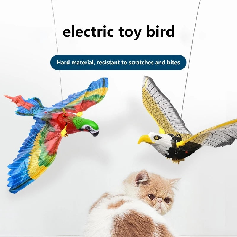 Simulation Bird Interactive Cat Toy