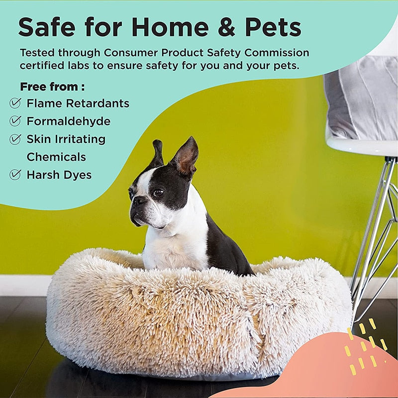 Soft Round Pet Bed