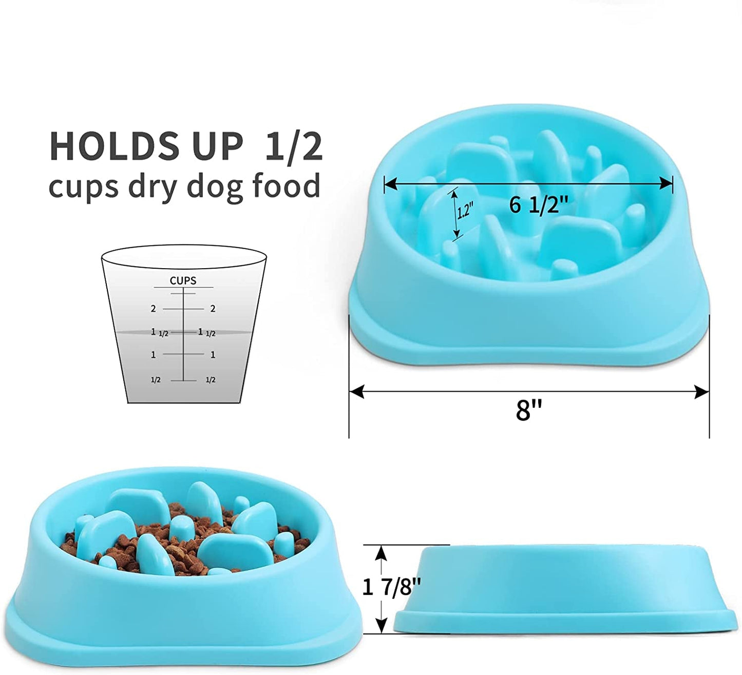 FeederPro™ - Pet Slow Feeder Bowl
